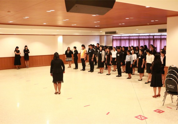 ภาพกิจกรรม พิธีซ้อมรับพระราชทานปริญญาบัตร ประจำปี 2559 วันที่ 4 มกราคม 2560