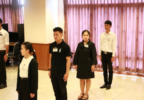 ภาพกิจกรรม พิธีซ้อมรับพระราชทานปริญญาบัตร ประจำปี 2559 วันที่ 4 มกราคม 2560