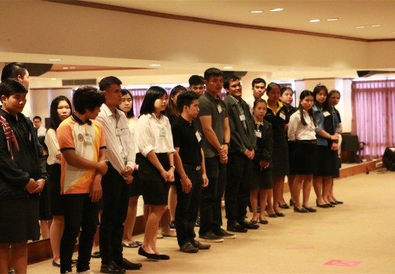 ภาพกิจกรรม พิธีซ้อมรับพระราชทานปริญญาบัตร ประจำปี 2559 วันที่ 4 มกราคม 2560