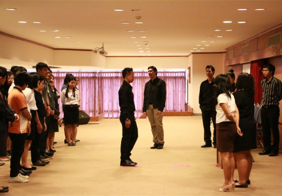 ภาพกิจกรรม พิธีซ้อมรับพระราชทานปริญญาบัตร ประจำปี 2559 วันที่ 4 มกราคม 2560