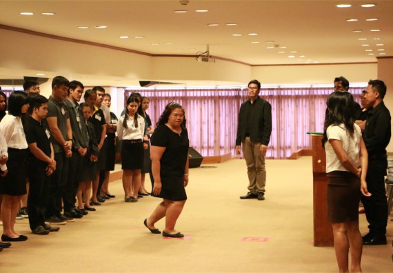 ภาพกิจกรรม พิธีซ้อมรับพระราชทานปริญญาบัตร ประจำปี 2559 วันที่ 4 มกราคม 2560