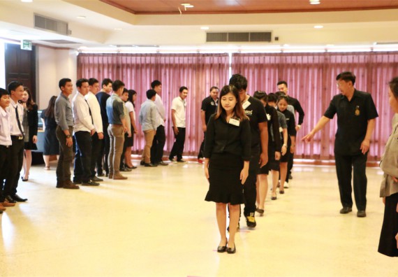 ภาพกิจกรรม พิธีซ้อมรับพระราชทานปริญญาบัตร ประจำปี 2559 วันที่ 4 มกราคม 2560