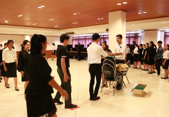 ภาพกิจกรรม พิธีซ้อมรับพระราชทานปริญญาบัตร ประจำปี 2559 วันที่ 4 มกราคม 2560