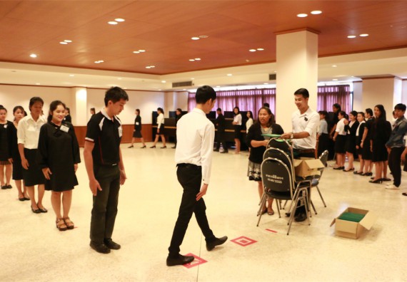 ภาพกิจกรรม พิธีซ้อมรับพระราชทานปริญญาบัตร ประจำปี 2559 วันที่ 4 มกราคม 2560