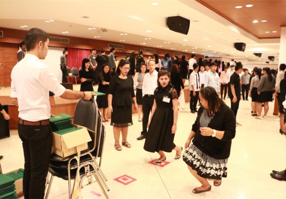 ภาพกิจกรรม พิธีซ้อมรับพระราชทานปริญญาบัตร ประจำปี 2559 วันที่ 4 มกราคม 2560