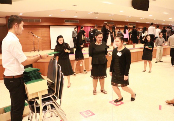 ภาพกิจกรรม พิธีซ้อมรับพระราชทานปริญญาบัตร ประจำปี 2559 วันที่ 4 มกราคม 2560