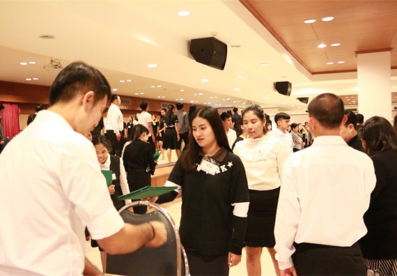 ภาพกิจกรรม พิธีซ้อมรับพระราชทานปริญญาบัตร ประจำปี 2559 วันที่ 4 มกราคม 2560