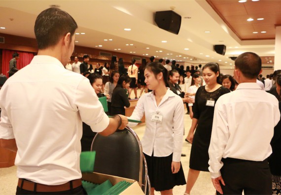 ภาพกิจกรรม พิธีซ้อมรับพระราชทานปริญญาบัตร ประจำปี 2559 วันที่ 4 มกราคม 2560