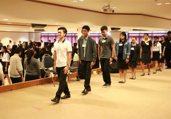 ภาพกิจกรรม พิธีซ้อมรับพระราชทานปริญญาบัตร ประจำปี 2559 วันที่ 4 มกราคม 2560