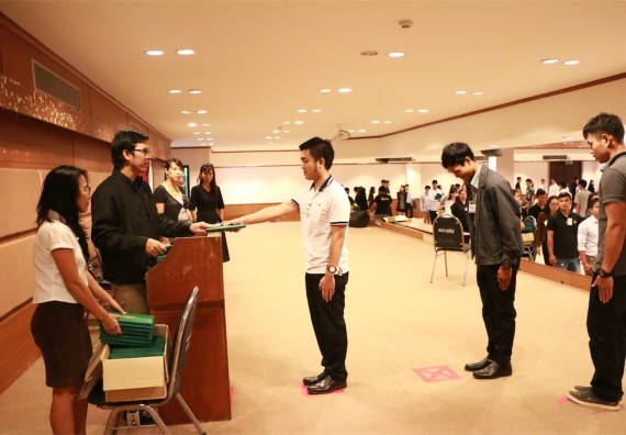 ภาพกิจกรรม พิธีซ้อมรับพระราชทานปริญญาบัตร ประจำปี 2559 วันที่ 4 มกราคม 2560