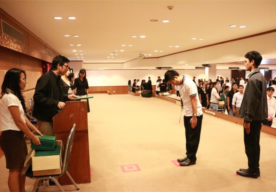 ภาพกิจกรรม พิธีซ้อมรับพระราชทานปริญญาบัตร ประจำปี 2559 วันที่ 4 มกราคม 2560