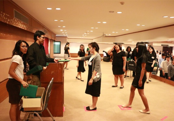 ภาพกิจกรรม พิธีซ้อมรับพระราชทานปริญญาบัตร ประจำปี 2559 วันที่ 4 มกราคม 2560