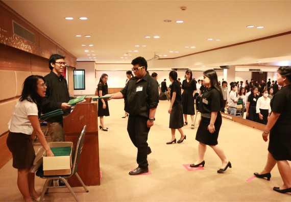 ภาพกิจกรรม พิธีซ้อมรับพระราชทานปริญญาบัตร ประจำปี 2559 วันที่ 4 มกราคม 2560