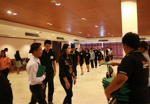 ภาพกิจกรรม พิธีซ้อมรับพระราชทานปริญญาบัตร ประจำปี 2559 วันที่ 4 มกราคม 2560