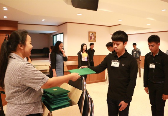 ภาพกิจกรรม พิธีซ้อมรับพระราชทานปริญญาบัตร ประจำปี 2559 วันที่ 4 มกราคม 2560