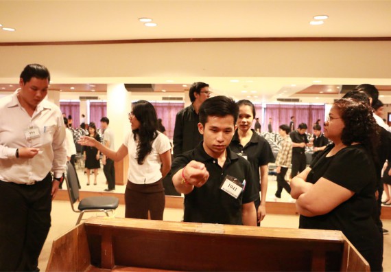 ภาพกิจกรรม พิธีซ้อมรับพระราชทานปริญญาบัตร ประจำปี 2559 วันที่ 4 มกราคม 2560