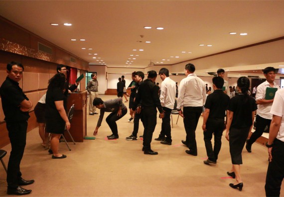 ภาพกิจกรรม พิธีซ้อมรับพระราชทานปริญญาบัตร ประจำปี 2559 วันที่ 4 มกราคม 2560