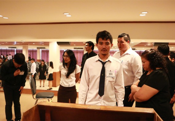 ภาพกิจกรรม พิธีซ้อมรับพระราชทานปริญญาบัตร ประจำปี 2559 วันที่ 4 มกราคม 2560