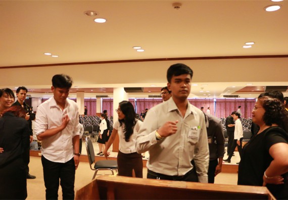 ภาพกิจกรรม พิธีซ้อมรับพระราชทานปริญญาบัตร ประจำปี 2559 วันที่ 4 มกราคม 2560