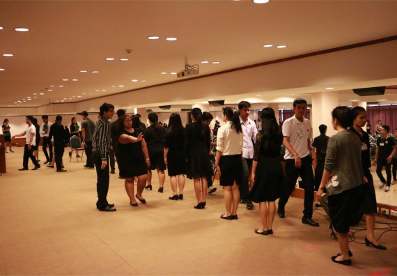 ภาพกิจกรรม พิธีซ้อมรับพระราชทานปริญญาบัตร ประจำปี 2559 วันที่ 4 มกราคม 2560