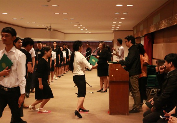 ภาพกิจกรรม พิธีซ้อมรับพระราชทานปริญญาบัตร ประจำปี 2559 วันที่ 4 มกราคม 2560