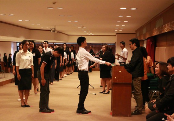 ภาพกิจกรรม พิธีซ้อมรับพระราชทานปริญญาบัตร ประจำปี 2559 วันที่ 4 มกราคม 2560