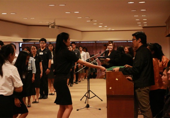 ภาพกิจกรรม พิธีซ้อมรับพระราชทานปริญญาบัตร ประจำปี 2559 วันที่ 4 มกราคม 2560