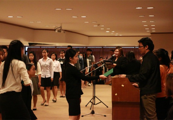 ภาพกิจกรรม พิธีซ้อมรับพระราชทานปริญญาบัตร ประจำปี 2559 วันที่ 4 มกราคม 2560