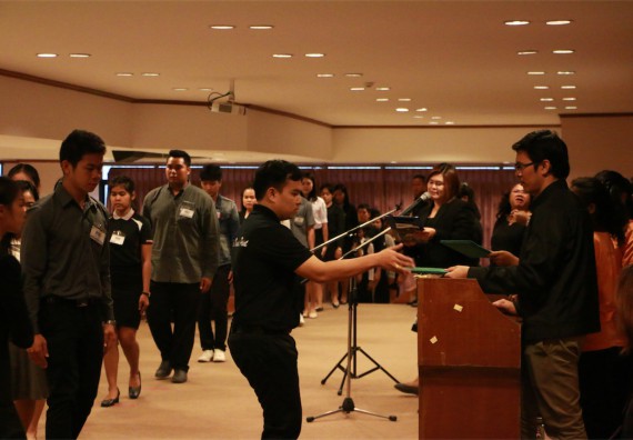 ภาพกิจกรรม พิธีซ้อมรับพระราชทานปริญญาบัตร ประจำปี 2559 วันที่ 4 มกราคม 2560