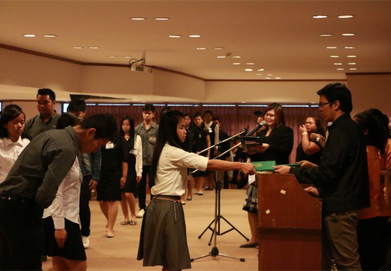 ภาพกิจกรรม พิธีซ้อมรับพระราชทานปริญญาบัตร ประจำปี 2559 วันที่ 4 มกราคม 2560