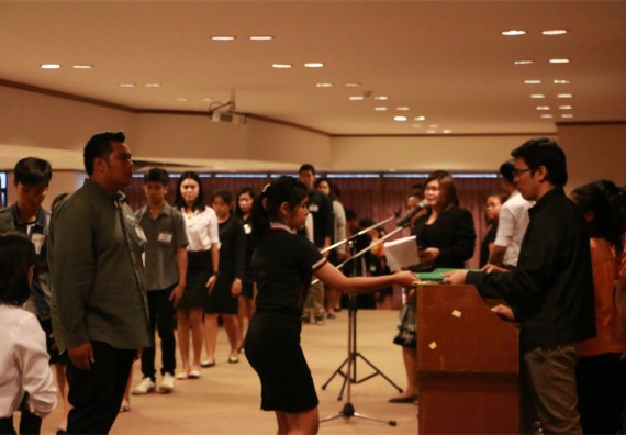 ภาพกิจกรรม พิธีซ้อมรับพระราชทานปริญญาบัตร ประจำปี 2559 วันที่ 4 มกราคม 2560