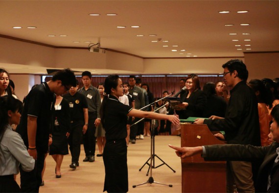 ภาพกิจกรรม พิธีซ้อมรับพระราชทานปริญญาบัตร ประจำปี 2559 วันที่ 4 มกราคม 2560