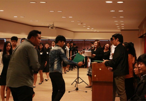 ภาพกิจกรรม พิธีซ้อมรับพระราชทานปริญญาบัตร ประจำปี 2559 วันที่ 4 มกราคม 2560