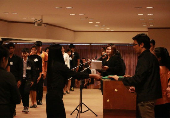 ภาพกิจกรรม พิธีซ้อมรับพระราชทานปริญญาบัตร ประจำปี 2559 วันที่ 4 มกราคม 2560