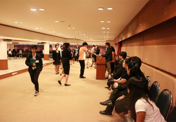 ภาพกิจกรรม พิธีซ้อมรับพระราชทานปริญญาบัตร ประจำปี 2559 วันที่ 4 มกราคม 2560