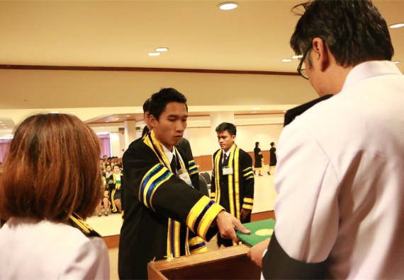 ภาพกิจกรรม พิธีซ้อมรับพระราชทานปริญญาบัตร ประจำปี 2559 วันที่ 5 มกราคม 2560