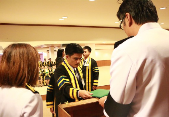 ภาพกิจกรรม พิธีซ้อมรับพระราชทานปริญญาบัตร ประจำปี 2559 วันที่ 5 มกราคม 2560