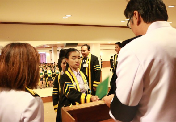 ภาพกิจกรรม พิธีซ้อมรับพระราชทานปริญญาบัตร ประจำปี 2559 วันที่ 5 มกราคม 2560