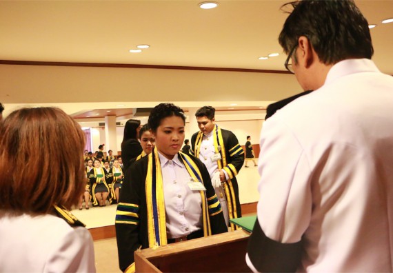 ภาพกิจกรรม พิธีซ้อมรับพระราชทานปริญญาบัตร ประจำปี 2559 วันที่ 5 มกราคม 2560