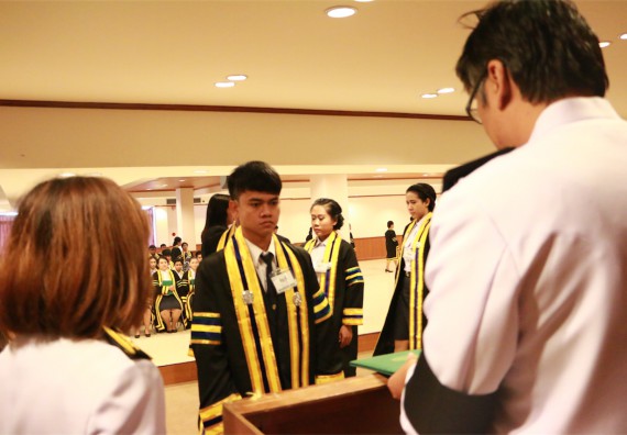 ภาพกิจกรรม พิธีซ้อมรับพระราชทานปริญญาบัตร ประจำปี 2559 วันที่ 5 มกราคม 2560