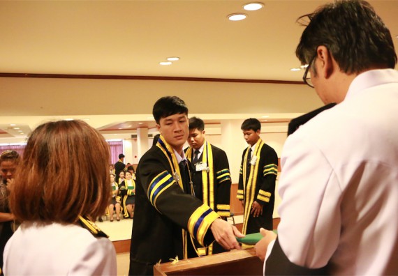 ภาพกิจกรรม พิธีซ้อมรับพระราชทานปริญญาบัตร ประจำปี 2559 วันที่ 5 มกราคม 2560