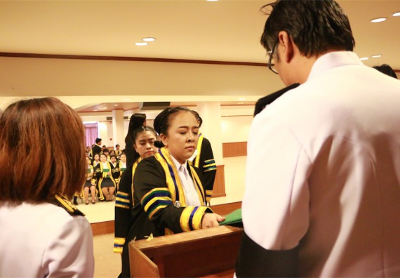 ภาพกิจกรรม พิธีซ้อมรับพระราชทานปริญญาบัตร ประจำปี 2559 วันที่ 5 มกราคม 2560