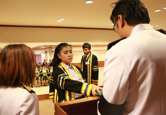 ภาพกิจกรรม พิธีซ้อมรับพระราชทานปริญญาบัตร ประจำปี 2559 วันที่ 5 มกราคม 2560