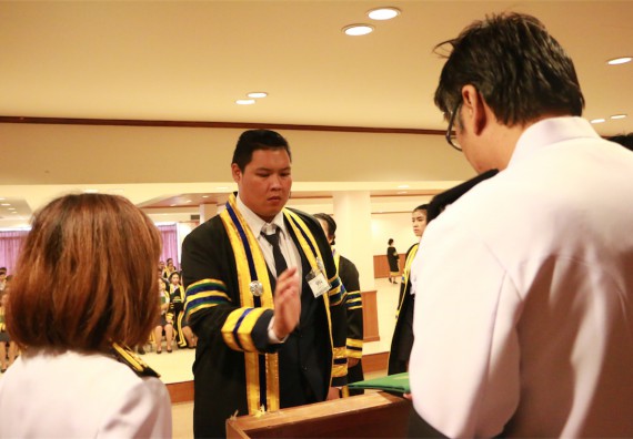 ภาพกิจกรรม พิธีซ้อมรับพระราชทานปริญญาบัตร ประจำปี 2559 วันที่ 5 มกราคม 2560