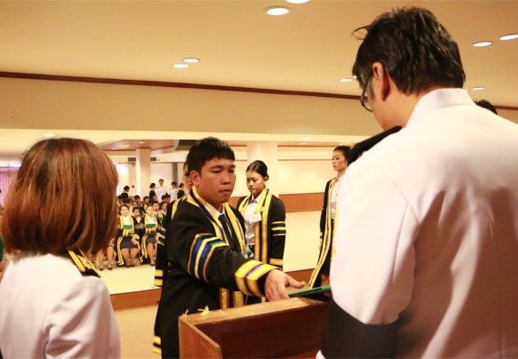 ภาพกิจกรรม พิธีซ้อมรับพระราชทานปริญญาบัตร ประจำปี 2559 วันที่ 5 มกราคม 2560