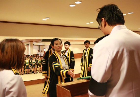 ภาพกิจกรรม พิธีซ้อมรับพระราชทานปริญญาบัตร ประจำปี 2559 วันที่ 5 มกราคม 2560