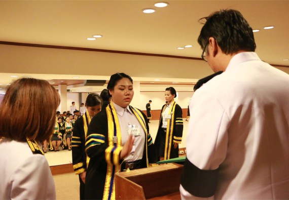 ภาพกิจกรรม พิธีซ้อมรับพระราชทานปริญญาบัตร ประจำปี 2559 วันที่ 5 มกราคม 2560