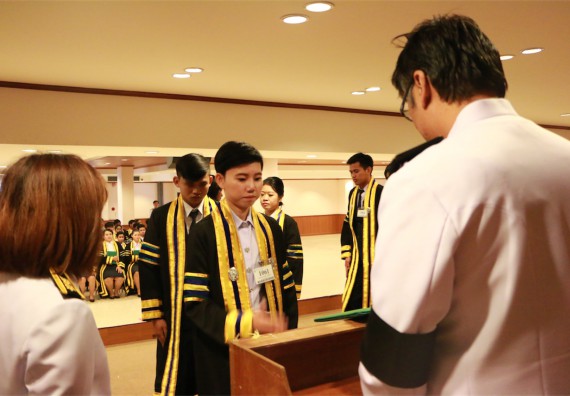 ภาพกิจกรรม พิธีซ้อมรับพระราชทานปริญญาบัตร ประจำปี 2559 วันที่ 5 มกราคม 2560