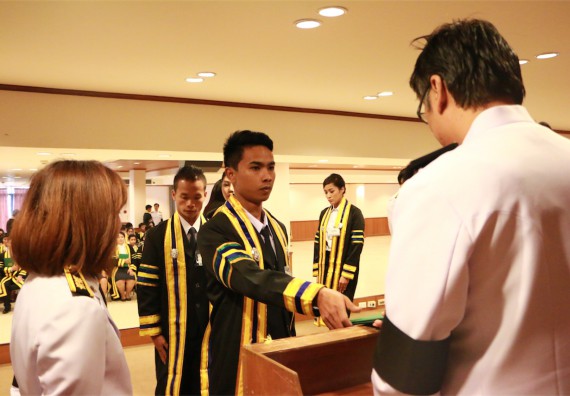 ภาพกิจกรรม พิธีซ้อมรับพระราชทานปริญญาบัตร ประจำปี 2559 วันที่ 5 มกราคม 2560