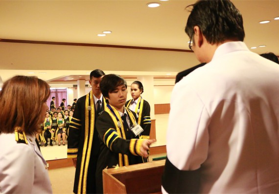 ภาพกิจกรรม พิธีซ้อมรับพระราชทานปริญญาบัตร ประจำปี 2559 วันที่ 5 มกราคม 2560